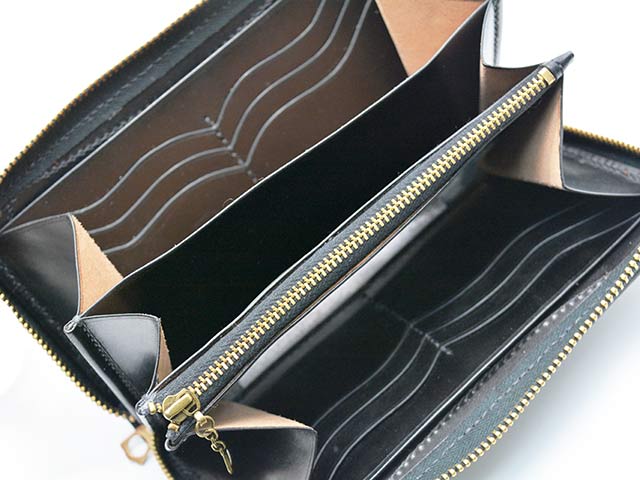 ��Motoharu Maruyama/��ȥϥ� �ޥ��ޡۡ�Round Zip Wallet��Custom��/�饦��ɥ��åץ�����åȡɥ�������ɡ�