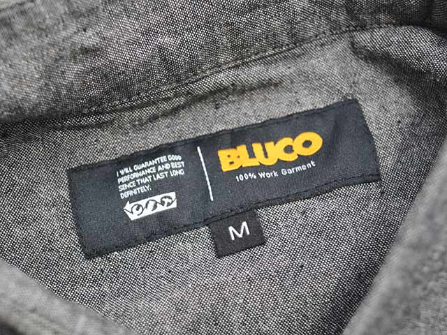 (30% OFF)��2����BLUCO/�֥륳��2025SS��Chambray S/S Work Shirts/�����֥졼���硼�ȥ��꡼�֥������ġ�(153-21-005)
