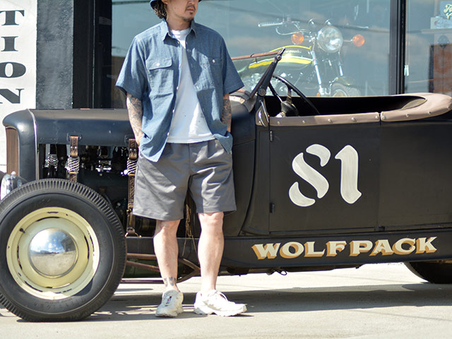 (30% OFF)��2����BLUCO/�֥륳��2025SS��Chambray S/S Work Shirts/�����֥졼���硼�ȥ��꡼�֥������ġ�(153-21-005)