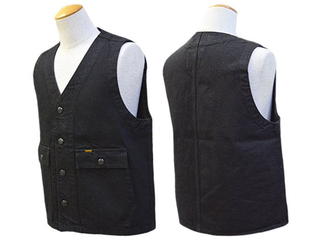 TROPHY CLOTHING/ȥե󥰡2025SSRancher Vest Blackie Denim/㡼ǥ˥֥åǥ˥(3905)