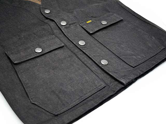 TROPHY CLOTHING/ȥե󥰡2025SSRancher Vest Blackie Denim/㡼ǥ˥֥åǥ˥(3905)