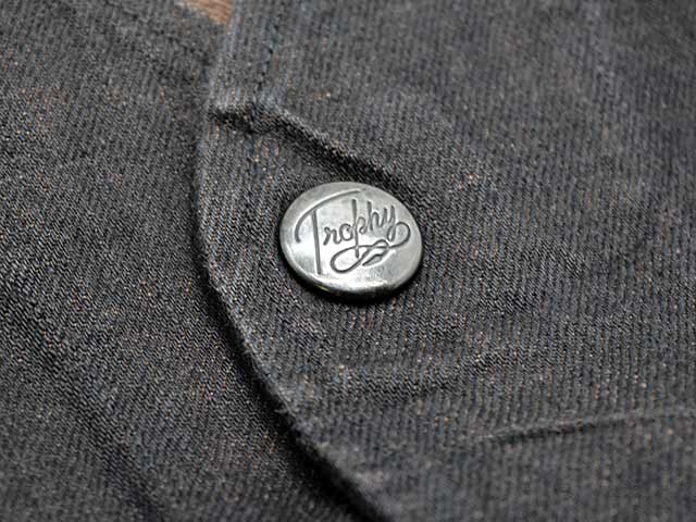 TROPHY CLOTHING/ȥե󥰡2025SSRancher Vest Blackie Denim/㡼ǥ˥֥åǥ˥(3905)
