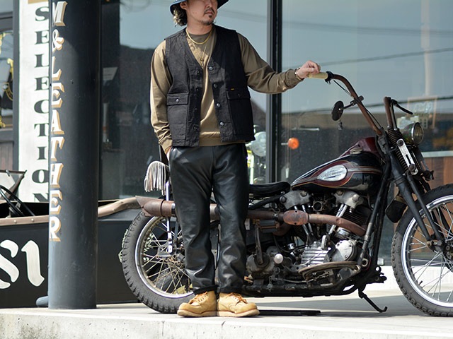 TROPHY CLOTHING/ȥե󥰡2025SSRancher Vest Blackie Denim/㡼ǥ˥֥åǥ˥(3905)
