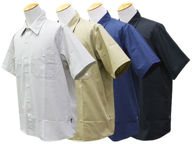(30% OFF)��4����BLUCO/�֥륳��2025SS��Standard S/S Work Shirts/����������ɥ��硼�ȥ��꡼�֥������ġ�(153-21-108)