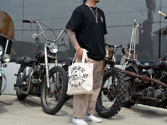 ��HWZN BROSS/�ϥ�����֥����ۡߡ�Cool Tattooing Masato/�����륿�ȥ������󥰥ޥ��ȡۡߡ�WOLF PACK/����եѥå��ۡ�WP German Skull Canvs Tote Bag/WP���㡼�ޥ󥹥��륭���Х��ȡ��ȥХå���