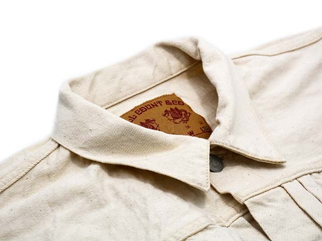 ��FULLCOUNT/�ե륫����ȡۡ�1st Model Denim Jacket��Ecru Selvedge��/�ե������ȥ�ǥ�ǥ˥ॸ�㥱�åȡɥ�����奻��ӥå��ɡ�(2107EC/13.7oz)