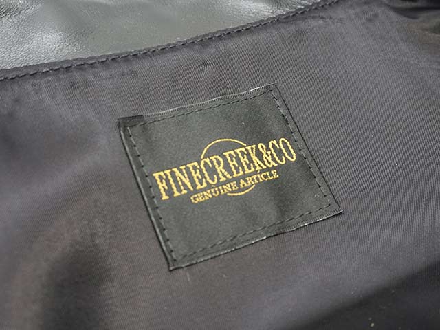 ��FINE CREEK&CO/�ե����󥯥꡼������ɥ����ۡ�Single Riders Jacket��Ekins��/���󥰥�饤���������㥱�åȡɥ������󥹡ɡ�(ACJK002)
