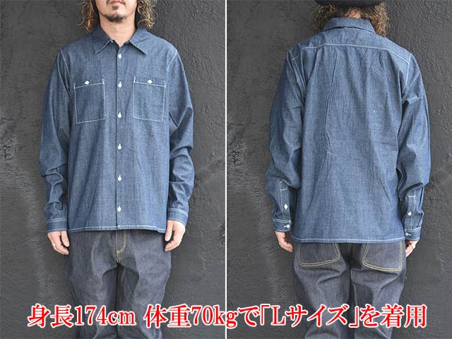��2����Vin&Age/������&��������2026SS��Open Collar Chambray Shirts/�����ץ󥫥顼�����֥졼����ġ�(VSL11)
