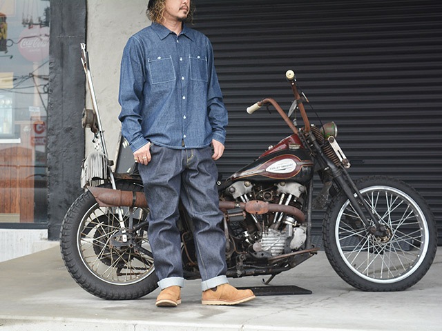 ��2����Vin&Age/������&��������2026SS��Open Collar Chambray Shirts/�����ץ󥫥顼�����֥졼����ġ�(VSL11)