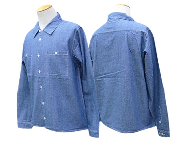 ��2����Vin&Age/������&��������2026SS��Open Collar Chambray Shirts/�����ץ󥫥顼�����֥졼����ġ�(VSL11)