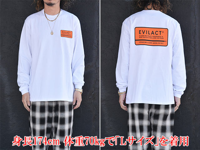 ��2����EVILACT/�����֥륢���ȡ�2026SS��BOX LOGO L/S Tee/�ܥå����������󥰥��꡼��Tee��(EA26-ACT1-T02)