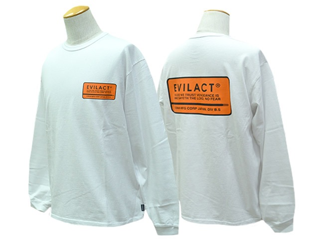 ��2����EVILACT/�����֥륢���ȡ�2026SS��BOX LOGO L/S Tee/�ܥå����������󥰥��꡼��Tee��(EA26-ACT1-T02)