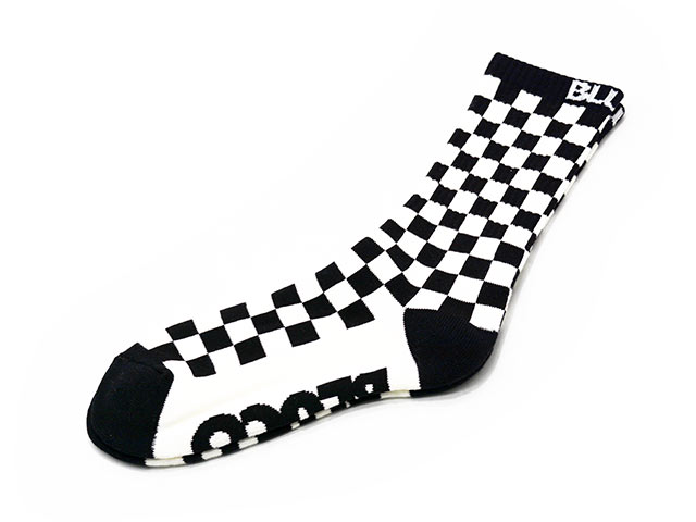 2­���åȡ�BLUCO/�֥륳��2026SS��2-Pack Sox��Checker"/2�ѥå����å����ɥ����å����ɡ�(163-55-002)