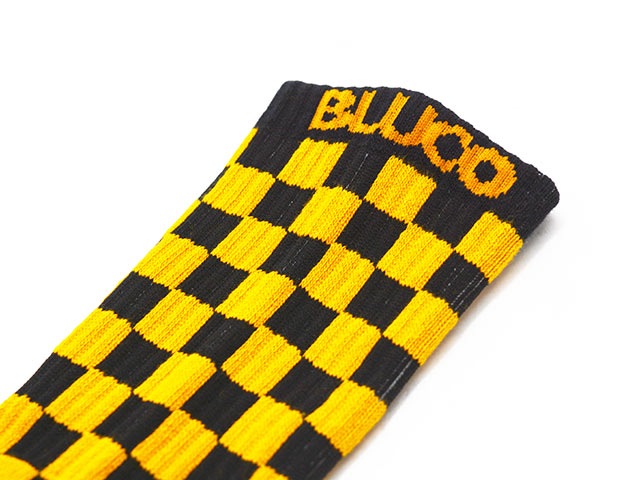 2­���åȡ�BLUCO/�֥륳��2026SS��2-Pack Sox��Checker"/2�ѥå����å����ɥ����å����ɡ�(163-55-002)