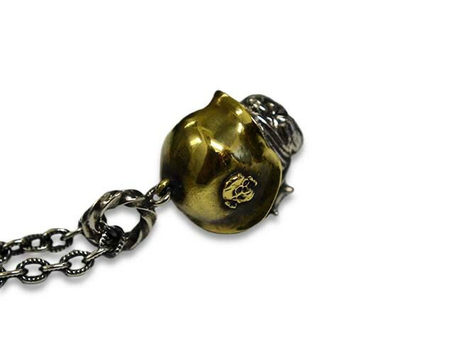 ��Peanuts&Co/�ԡ��ʥåĥ���ѥˡ��ۡ�Bull Dog Pendant Top&Necklace Chain��Adolf��/�֥�ɥå��ڥ����ȥȥå�&�ͥå��쥹��������ɥ��ɥ�աɡ�(Silver925��Brass)