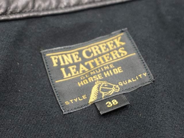 ��FINE CREEK LEATHERS/�ե����󥯥꡼���쥶�����ۡ�30's Sports Jacket��Anne��/30's ���ݡ��ĥ��㥱�åȡɥ���ɡ�(FCJK029)