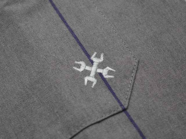 (30% OFF)��4����BLUCO/�֥륳��2025SS��Standard S/S Stripe Work Shirts/����������ɥ��硼�ȥ��꡼�֥��ȥ饤�ץ������ġ�(153-21-118)