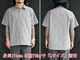 (30% OFF)��4����BLUCO/�֥륳��2025SS��Standard S/S Stripe Work Shirts/����������ɥ��硼�ȥ��꡼�֥��ȥ饤�ץ������ġ�(153-21-118)
