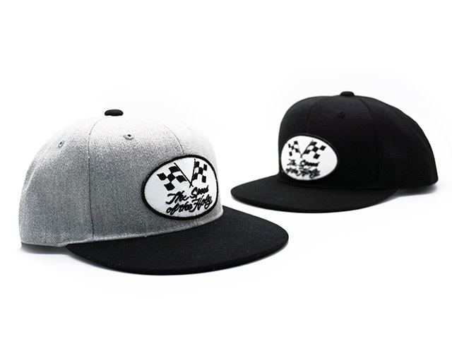 ��2����BLUE ROSE.308/�֥롼������.308�ۡ�Flat Visor Snapback Cap��Checker Flag��/�ե�åȥХ��������ʥåץХå�����åסɥ����å����ե�å��ɡ�