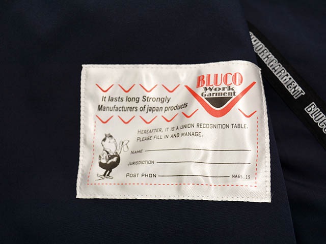 ��2����BLUCO/�֥륳��2026SS��Workers Tailored Jacket/��������ơ��顼�ɥ��㥱�åȡ�(161-32-005)