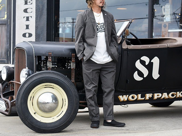 ��2����BLUCO/�֥륳��2026SS��Workers Tailored Jacket/��������ơ��顼�ɥ��㥱�åȡ�(161-32-005)