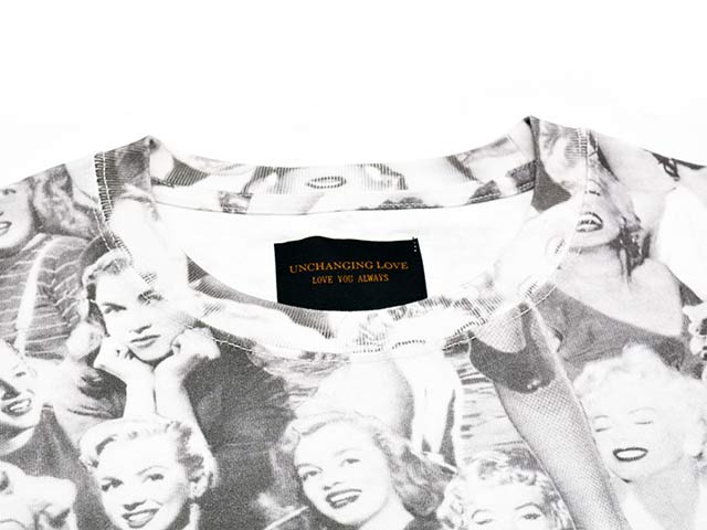 ��UNCHANGING LOVE/��������󥸥󥰥�֡�2026AW�֡�Marilyn Monroe�� Memory S/S Tee/�ɥޥ��󡦥������ɥ��꡼���硼�ȥ��꡼��Tee��(UCL-03)