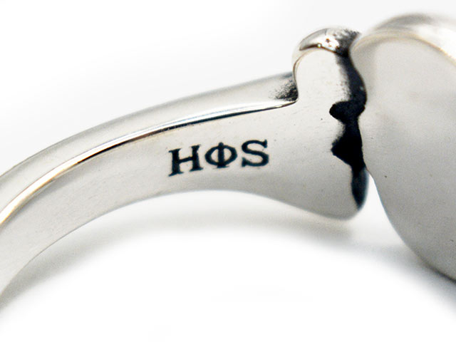 ��H��S/�������ե��������ۡ�SKULL&CROSS BONE RING/������&�������ܡ����󥰡�(26HS-R-SCB01-SV925)
