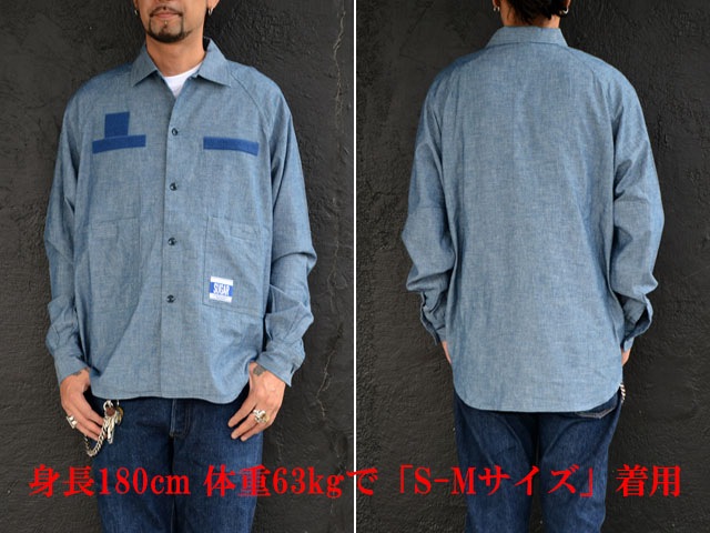 (30% OFF)��Sugar��Co./���奬������ɥ�����2022AW��Happy Shirts/�ϥåԡ�����ġ�(SGR-SHT01)(�ǥ˥�/������/����ǥ���/���ᥫ��/�ϡ��졼/�ۥåȥ��å�/�ߥ꥿�꡼/WOLF PACK/����եѥå�)