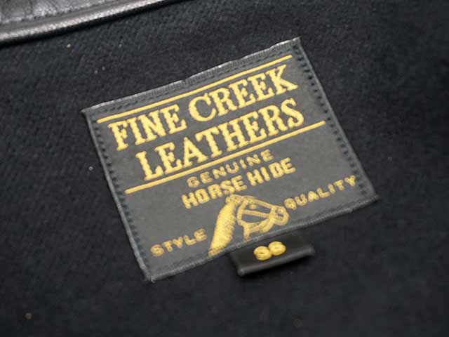 ��FINE CREEK LEATHERS/�ե����󥯥꡼���쥶�����ۡ�Sports Jacket��Santa Anita��/���ݡ��ĥ��㥱�åȡɥ��󥿥��˥��ɡ�(FCJK028)