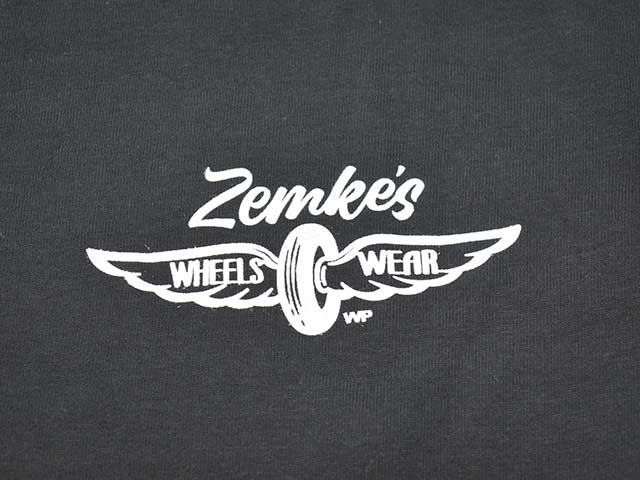 ��2����ZEMKE'S WHEELS WEAR/���ॱ���ۥ����륺�������ۡ�Rodder L/S Crew Neck Tee��Thunder Bolt��/���å������󥰥��꡼�֥��롼�ͥå�Tee�ɥ�������ܥ�ȡɡ�