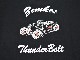 ��2����ZEMKE'S WHEELS WEAR/���ॱ���ۥ����륺�������ۡ�Rodder L/S Crew Neck Tee��Thunder Bolt��/���å������󥰥��꡼�֥��롼�ͥå�Tee�ɥ�������ܥ�ȡɡ�