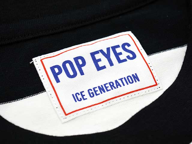 ��POP EYES/�ݥåץ�������2025SS��Crazy City Border L/S Tee/���쥤�������ƥ��ܡ��������󥰥��꡼��Tee��(25SS-PPE-10)