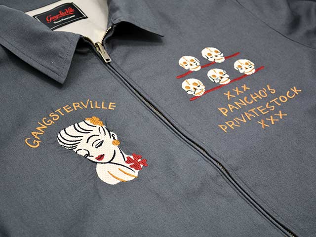 GANGSTERVILLE/󥰥ӥ2025SSPoison Tour Jacket/ݥĥ㥱åȡ(GSV5101)