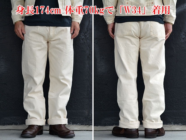 FULLCOUNT/ե륫ȡۡStraight Denim PantsEcru Selvedge/ȥ졼ȥǥ˥ѥġɥ奻ӥåɡ(1101EC/13.7oz)