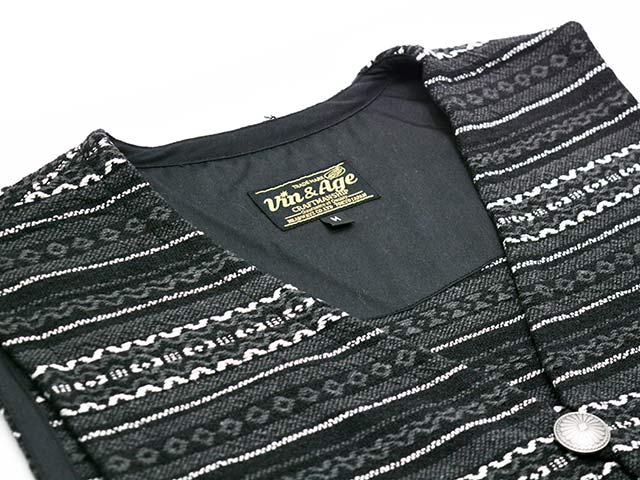 ��3����Vin&Age/������&��������2026SS��Mexican Rug Vest/�ᥭ������饰�٥��ȡ�(VRV4)