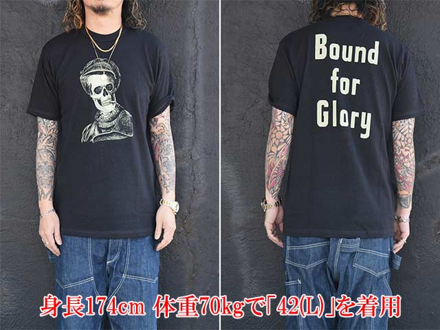 ��2����FREE WHEELERS/�ե꡼�ۥ����顼����2026SS��S/S T-SHIRT��BOUND FOR GLORY��/���硼�ȥ��꡼��T����ġɥХ���ɥե����������꡼�ɡ�(2625001)