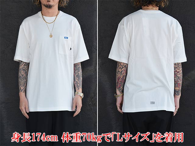 ��4����BLUCO/�֥륳��2026SS��Pocket Tee��NOVEL��/�ݥ��å�Tee�ɥΡ��٥�ɡ�(163-22-027)