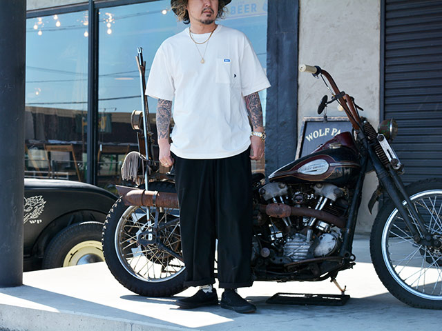 ��4����BLUCO/�֥륳��2026SS��Pocket Tee��NOVEL��/�ݥ��å�Tee�ɥΡ��٥�ɡ�(163-22-027)