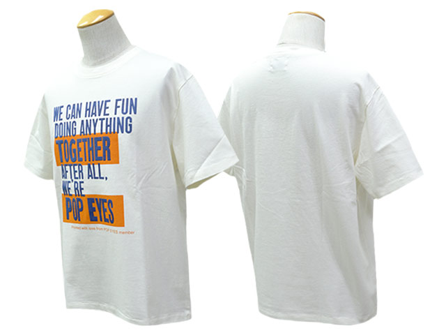 ��2����POP EYES/�ݥåץ�������2026SS��TOGETHER S/S Tee/�ȥ����������硼�ȥ��꡼��Tee��(26SS-PPE-019)