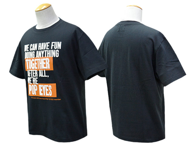 ��2����POP EYES/�ݥåץ�������2026SS��TOGETHER S/S Tee/�ȥ����������硼�ȥ��꡼��Tee��(26SS-PPE-019)