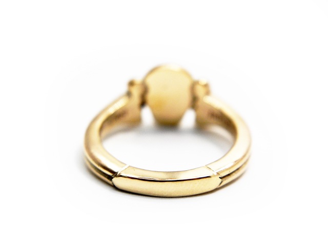 ��H��S/�������ե��������ۡ�SKULL&CROSS BONE RING/������&�������ܡ����󥰡�(26HS-R-SCB01-K10YG)