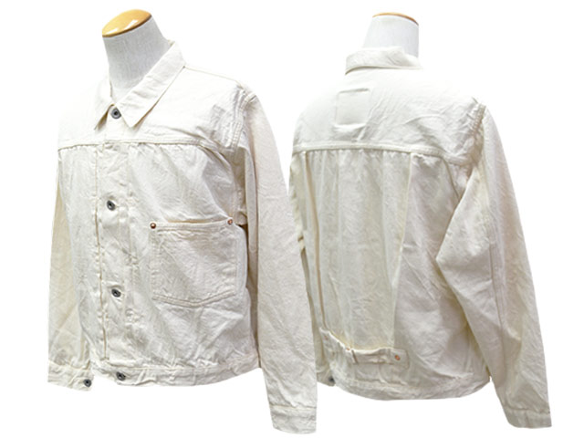 ��FULLCOUNT/�ե륫����ȡ�2026SS��WW2 Model 11.5oz Ecru Denim Jacket/�����ǥ�11.5���󥹥������ǥ˥ॸ�㥱�åȡ�(S2107ECSSW)