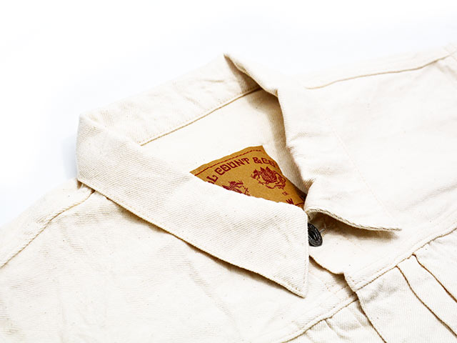 ��FULLCOUNT/�ե륫����ȡ�2026SS��WW2 Model 11.5oz Ecru Denim Jacket/�����ǥ�11.5���󥹥������ǥ˥ॸ�㥱�åȡ�(S2107ECSSW)
