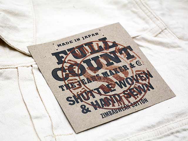 ��FULLCOUNT/�ե륫����ȡ�2026SS��WW2 Model 11.5oz Ecru Denim Jacket/�����ǥ�11.5���󥹥������ǥ˥ॸ�㥱�åȡ�(S2107ECSSW)