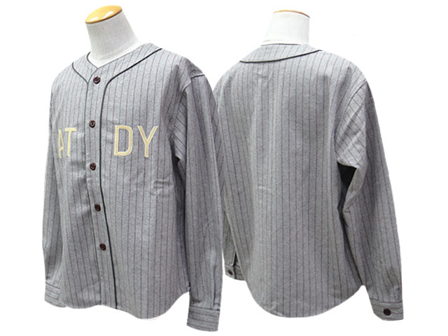 ��2����AT-DIRTY/���åȥ����ƥ�����2026AW��ATD L/S Baseball Shirt/ATD���󥰥��꡼�֥١����ܡ��륷��ġ�