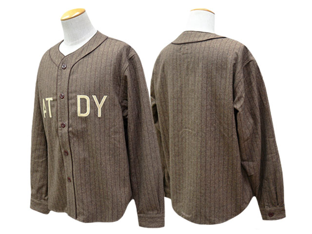 ��2����AT-DIRTY/���åȥ����ƥ�����2026AW��ATD L/S Baseball Shirt/ATD���󥰥��꡼�֥١����ܡ��륷��ġ�