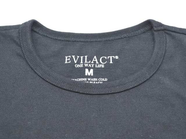 (30% OFF)��2����EVILACT/�����֥륢���ȡ�2024SS��One Way Life L/S Tee/��󥦥����饤�ե��󥰥��꡼��Tee��(EA-WFRSS-T03)
