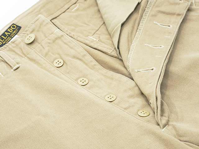 ��2����JELADO��PRODUCT��/�����顼�ɡɥץ������ȡɡۡ�41 Khaki Lastresort Chino Cloth��Stencil��/41�������饹�ȥ꥾���ȥ��Υ������ɥ��ƥ󥷥�ɡ�(AG94341B)