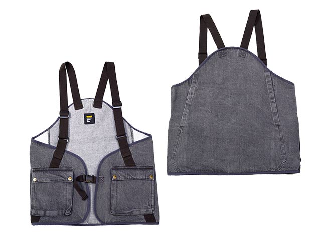 ��2����BLUCO/�֥륳��2025SS��12oz Denim Utility Vest/12���󥹥ǥ˥�桼�ƥ���ƥ����٥��ȡ�(151-35-010)