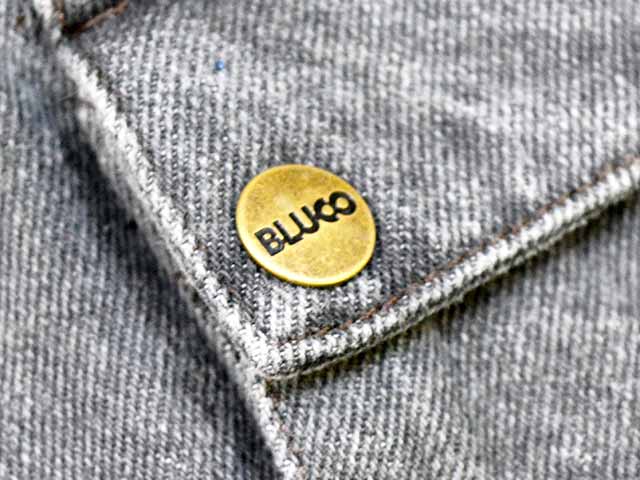 ��2����BLUCO/�֥륳��2025SS��12oz Denim Utility Vest/12���󥹥ǥ˥�桼�ƥ���ƥ����٥��ȡ�(151-35-010)